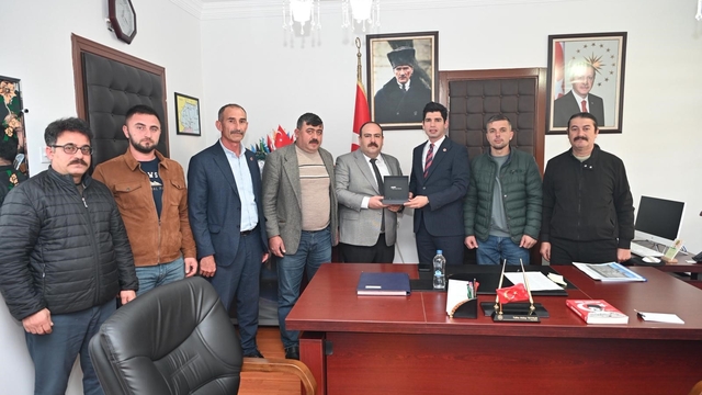 Başkan Hamamcı'dan yeni İnönü İlçe Kaymakamı Teymür'e hayırlı olsun ziyareti