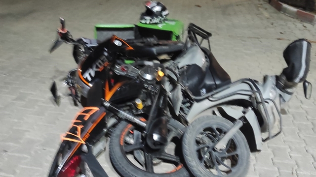 Bilecik'te motosikletler kafa kafaya çarpıştı, 2 yaralı