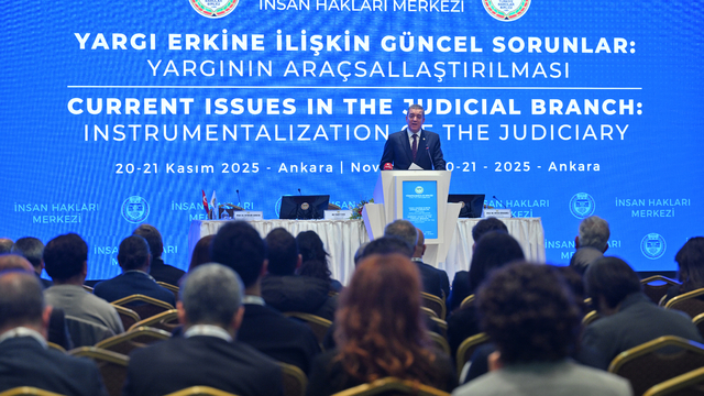 TBB'de "Yargı Erkine İlişkin Güncel Sorunlar: Yargının Araçsallaştırılması" sempozyumu düzenlendi