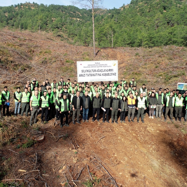 Muğla'da ormanların geleceği için eğitim seferberliği