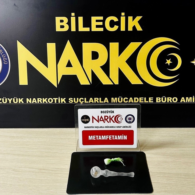 Bilecik'te uyuşturucu operasyonu: 1 şüpheli yakalandı