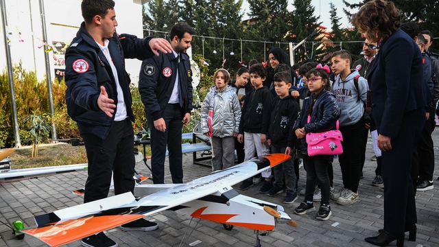 Başkentte Filistinli çocuklar için "Gökyüzüne Merhaba" etkinliği düzenlendi