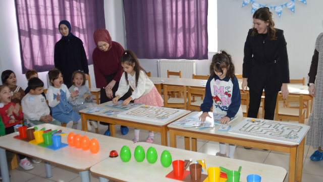 Havza'da anaokulunda "6 Yaş İlk Kalıcı Dişim Etkinliği" düzenlendi
