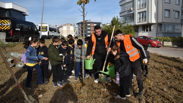 Atakumlu çocuklardan 'Çocuk Hakları Günü'nde yeşil mesaj