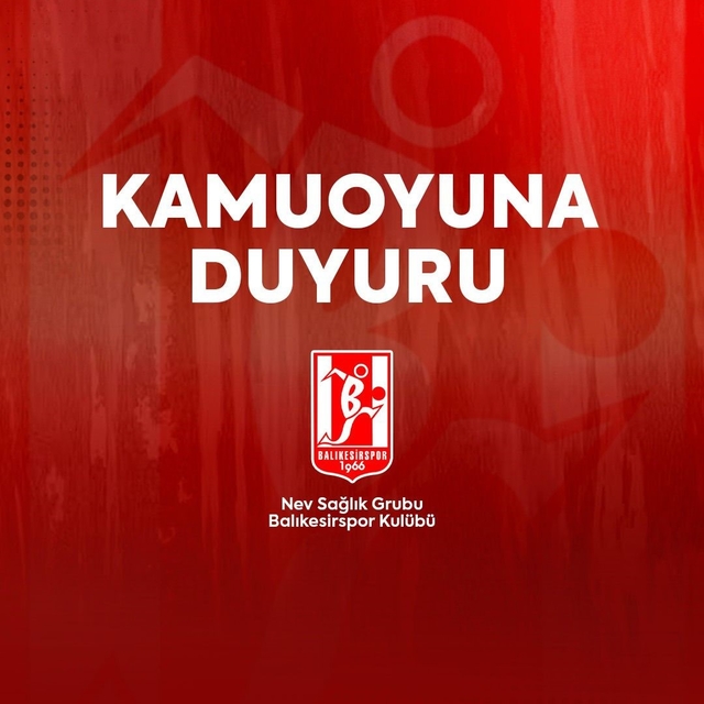 Balıkesirspor'da 7 oyuncuya bahis cezası