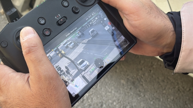 Bolu'da dron destekli trafik uygulaması yapıldı