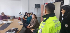 Bor İlçe Emniyet Müdürlüğü'nden bilgilendirme çalışması