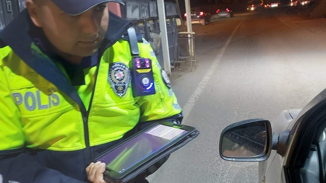 Şırnak'ta trafik polisleri tam kadro kameralı görevde