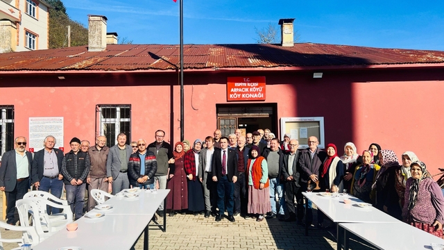 Espiye Kaymakamı Kavanoz'dan köylere ziyaret