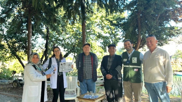 Bozyazı'da "Nefesin Daralıyorsa KOAH'ı Düşün" temalı farkındalık çalışması yapıldı