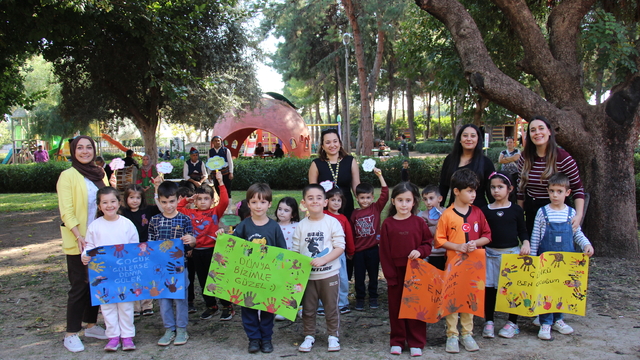 Antalya'da "Çocuk Hakları Sokağı" açıldı