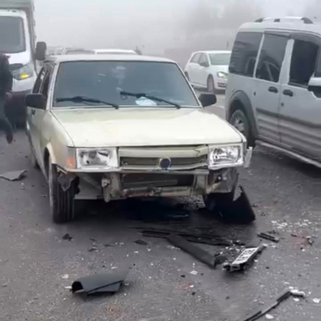 Siirt'te sis kazaya neden oldu: 3 koyun telef oldu