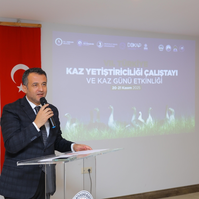 Başkan Doğan: "Samsun, canlı kaz sayısı bakımından Türkiye'de 7'nci sırada"...