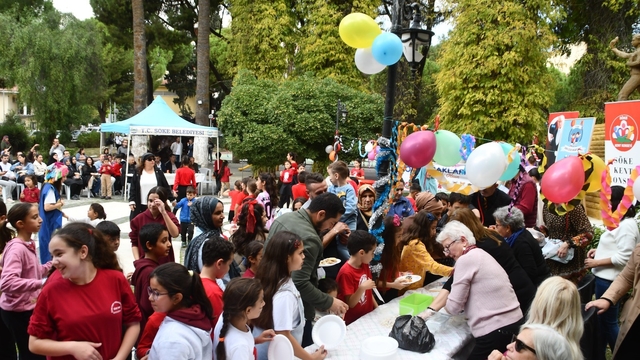 Söke Kent Konseyi'nden çocuklara keyifli bir gün