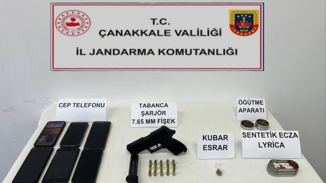 Çanakkale'de uyuşturucu operasyonu: 17 gözaltı