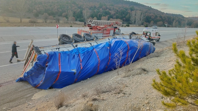 Kütahya'da trafik kazası: 1 yaralı