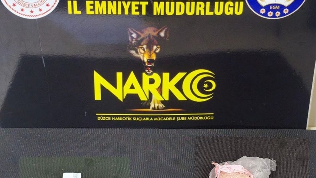 Düzce'de uyuşturucu operasyonu