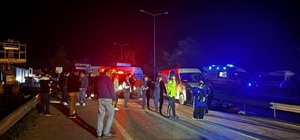 Bursa'da zincirleme kaza: 1 ölü, 13 yaralı