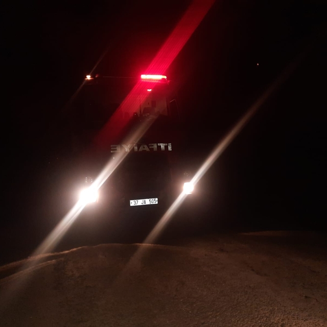 Kastamonu'daki orman yangını 1 saatte söndürüldü