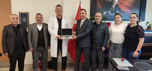 Karacabey Devlet Hastanesi'ne anlamlı bağış