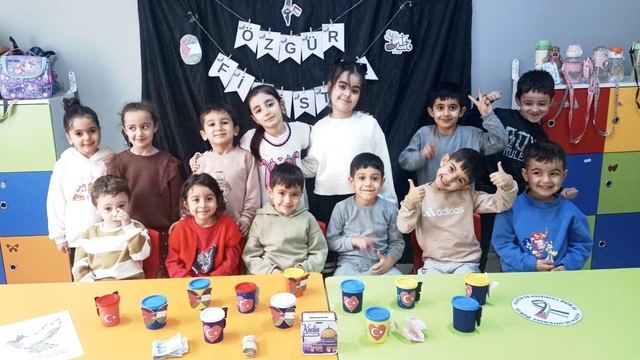 Tuncelili miniklerden Gazze'deki çocuklara anlamlı destek