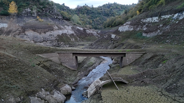 Kocaeli'nin su ihtiyacını karşılayan barajın seviyesi yüzde 6'ya düştü