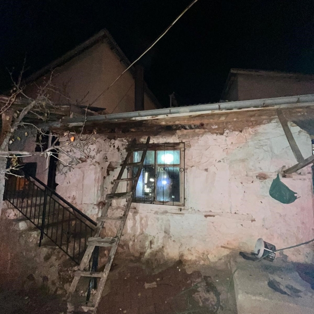 Bozkır'da baca temizliği yangına yol açtı