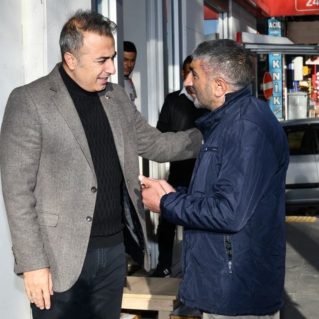 Vali Çiçek'ten esnaf ziyareti