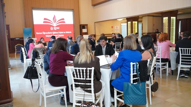 Roman Öğrencilerin Eğitime Erişimi Çalıştayı Mersin'de yapıldı