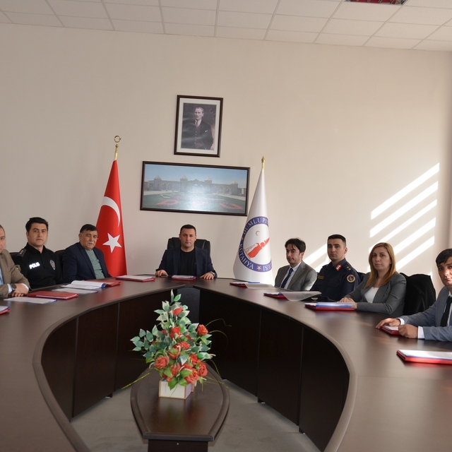 Emet MYO'da üniversite güvenlik toplantısı