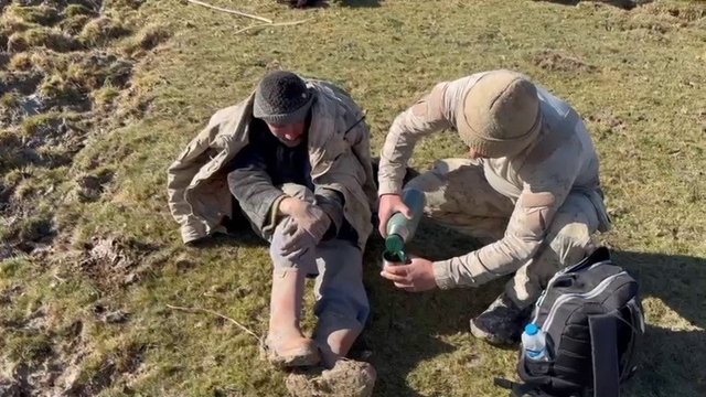 Kayıp çoban hastaneye sevk edildi