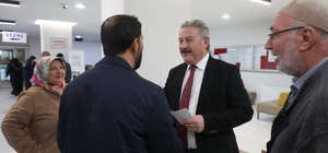 Başkan Palancıoğlu veznede emlak vergisini ödedi