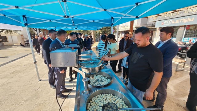 Muğla'da öğretmenler için lokma hayrı