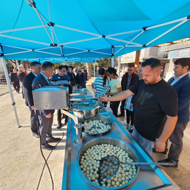 Muğla'da öğretmenler için lokma hayrı