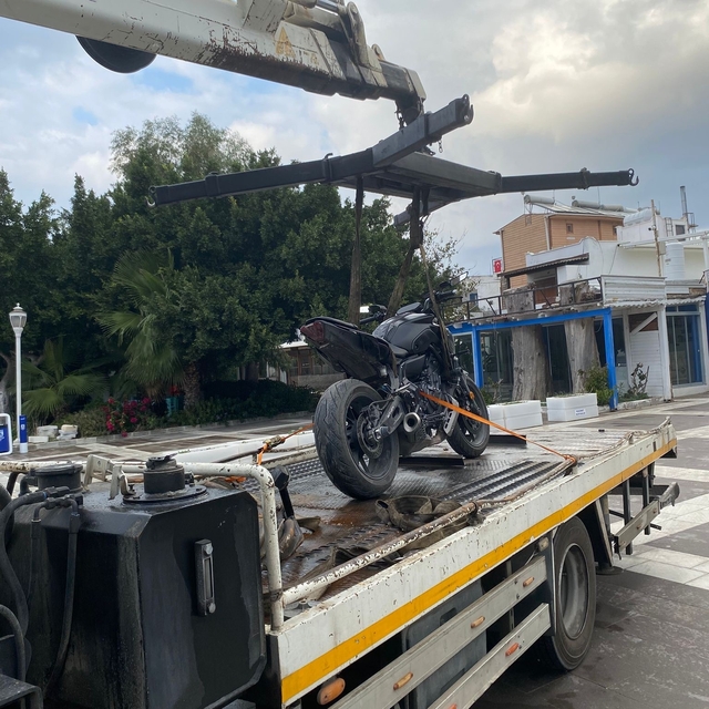 Bodrum'da abartı egzozlu motosiklete 28 bin 937 lira ceza