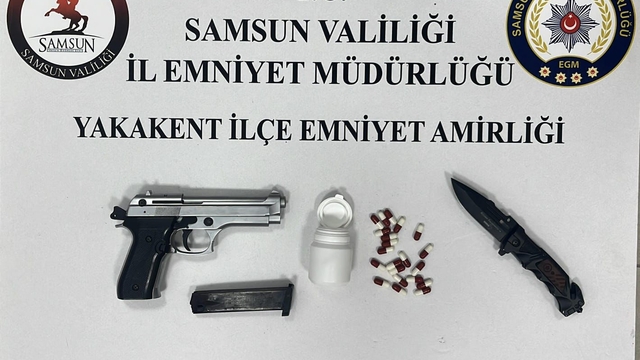 Samsun'da "Narko Alan" uygulamasında 1 kişi yakalandı
