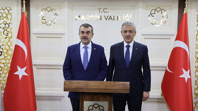 Milli Eğitim Bakanı Tekin, Mardin'de konuştu: