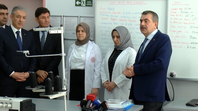 Bakan Tekin: Çocukların eğitim aldığı işletmeleri sürekli denetliyoruz (2)