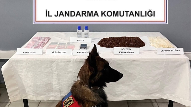 Afyonkarahisar'da uyuşturucu operasyonunda yakalanan 2 şüpheli tutuklandı