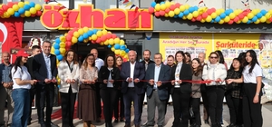 Özhan Marketler Zinciri, yeni şubesini hizmete açtı