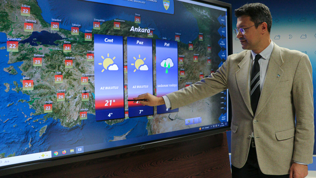 Hafta sonu yurt genelinde hava bulutlu olacak