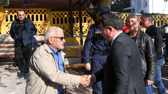 Başkan Aydın'ın Cuma durağı Çağlayan Mahallesi