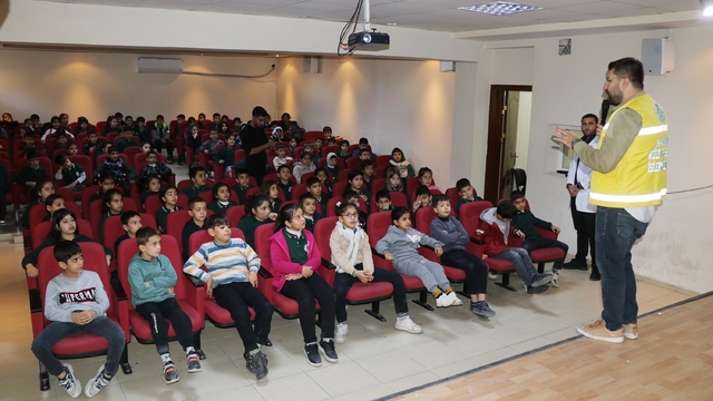 Haliliye Belediyesi'nden öğrencilere yönelik bilinç eğitimi