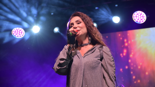 Rojin, Şırnak'ın Cizre ilçesinde konser verdi