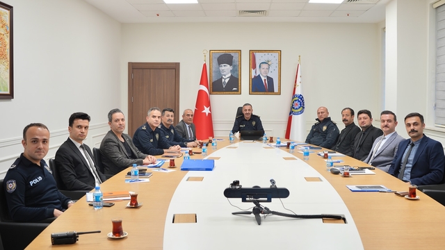 Tekirdağ'da değerlendirme ve koordinasyon toplantısı yapıldı