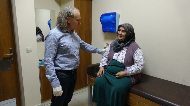 Mersin'de 11 yıl ihmal edilen memedeki 8,5 kiloluk kitle ameliyatla çıkarıldı