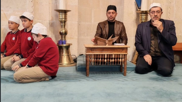 Bayburt'ta vefat eden öğretmenler için Ulu Camii'de mevlit okundu