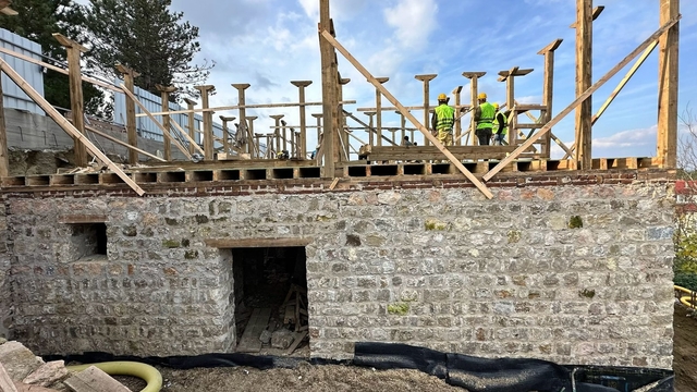 Edirne'deki Muradiye Mevlevihanesi'nin ihyasına yönelik çalışmalar sürüyor