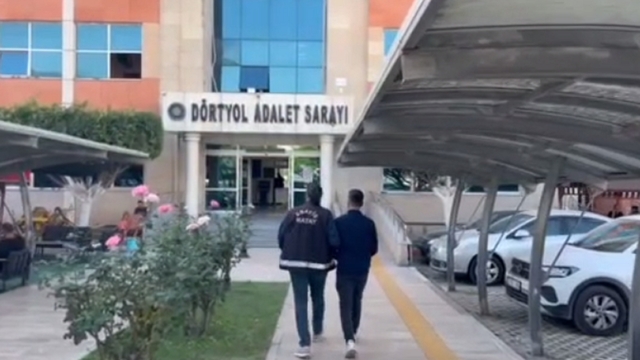 Dörtyol'da yağma ve silahla tehdit şüphelisi tutuklandı