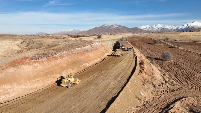 Büyükşehir'den Tomarza'nın kırsal bağlantı yoluna önemli çalışma